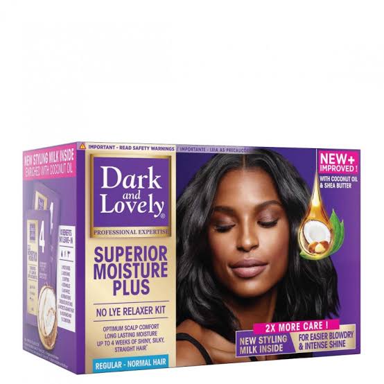 Dark and Lovely No Lye Relaxer Kit