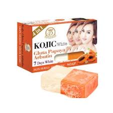 Kojic White Gluta Papaya Arbutin Soap