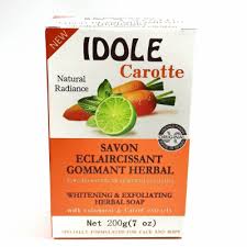 IDOLE Whitening Facial Soap-Papaya, Gold, Carotte