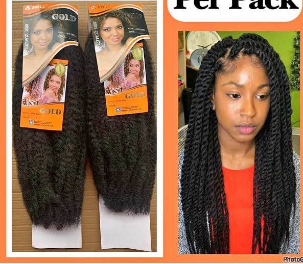 Noble Gold Afro Kinky Twist