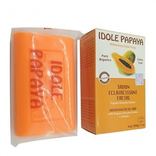 IDOLE Whitening Facial Soap-Papaya, Gold, Carotte