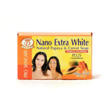 Nano Extra White Natural Papaya & Carrot Soap